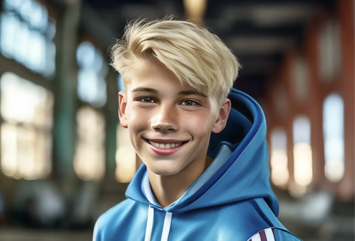 Съемка для бренда подростковой одежды