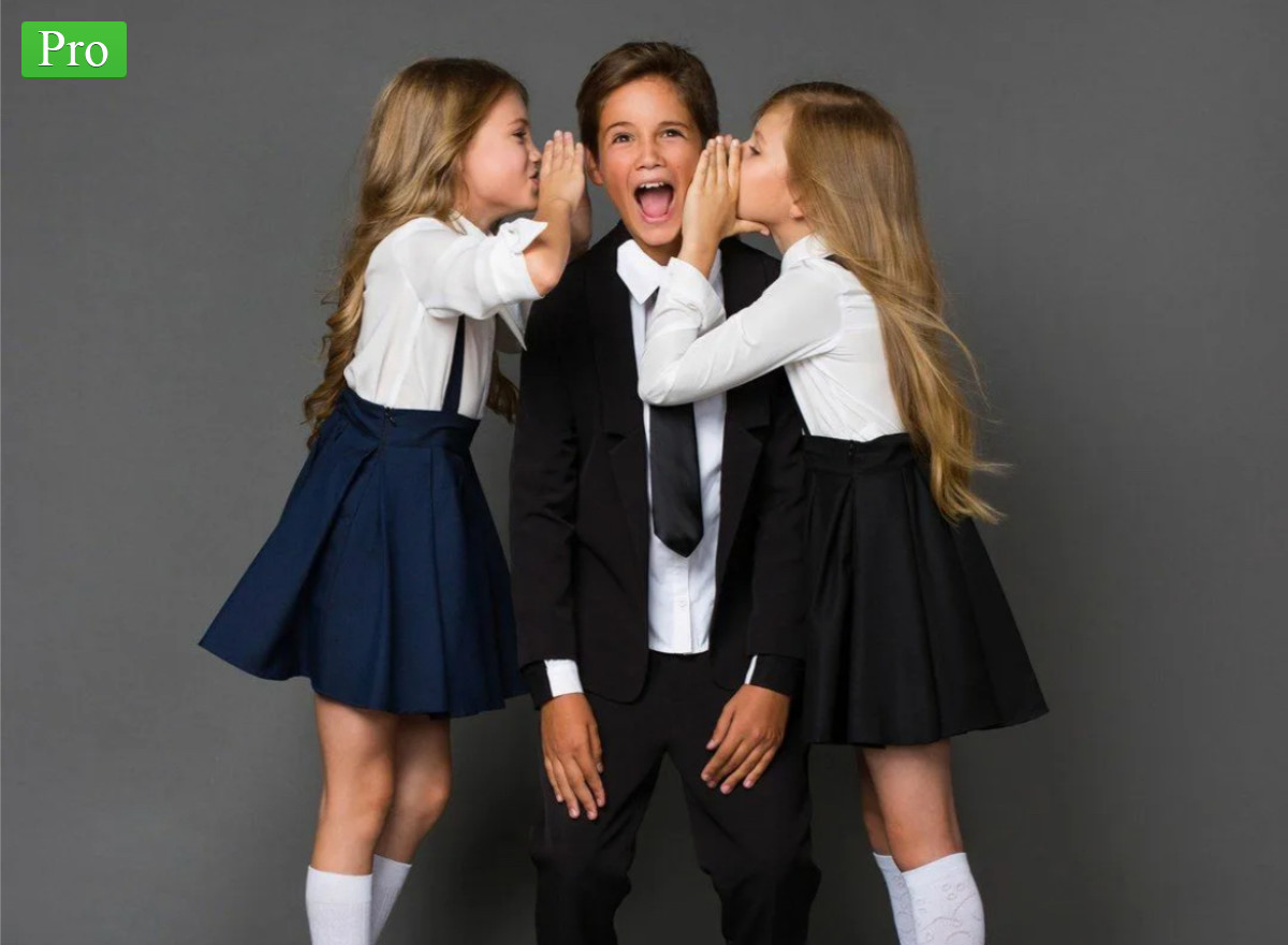 Реклама детского бренда (школьная коллекция)