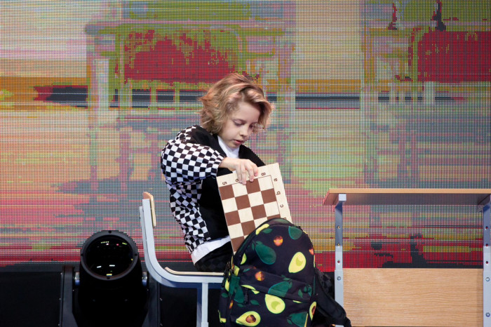 Фотографии с шоу-открытия зимнего шахматного турнира - фото №2
