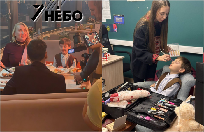 Съемка для ресторана "Седьмое небо"